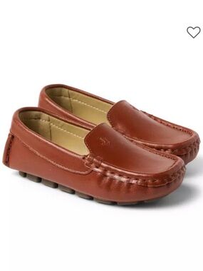 Janie and Jack Boys Leather Driving Shoes